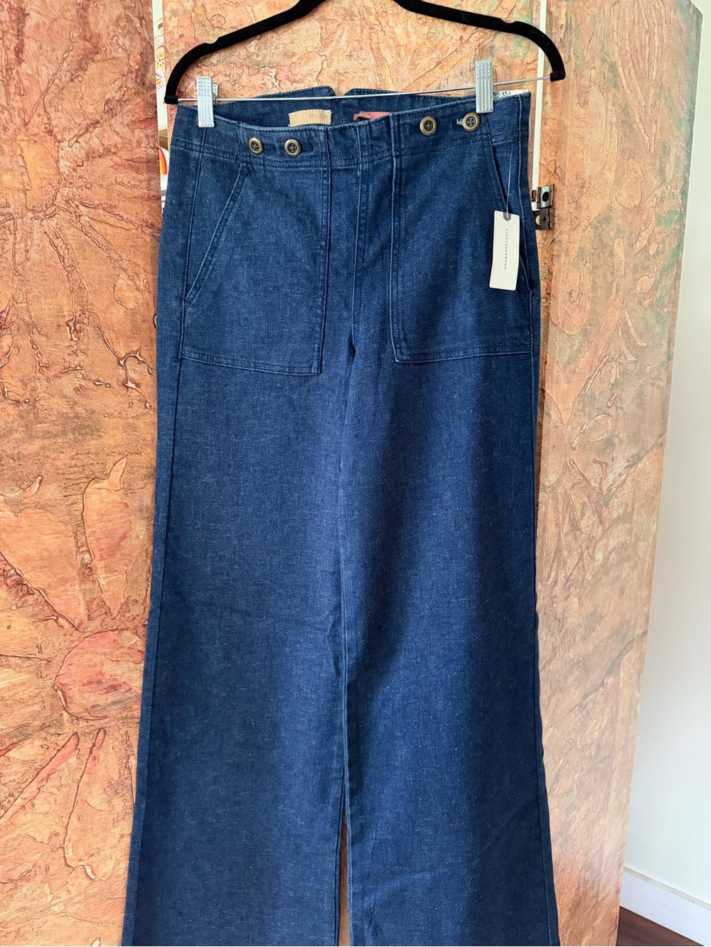 Anthropologie Pilcro sailor Denim NWT